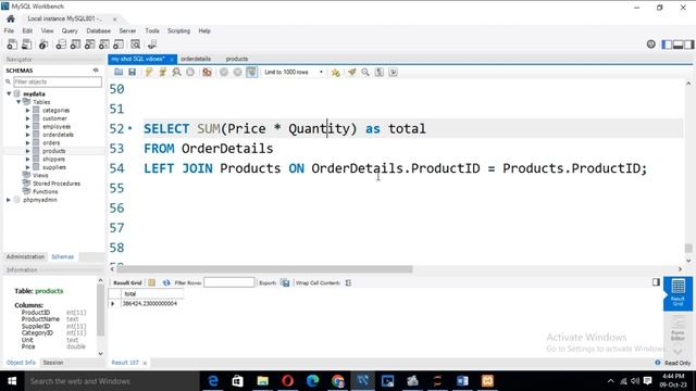 HOW TO USE SUM FUNCTION WITH LEFT JOIN IN MYSQL.PART -62 смотреть онлайн