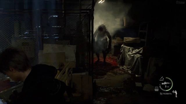ЛЕОН РУГАЕТСЯ (МАТЕРИТСЯ) ВСЮ ИГРУ / RESIDENT EVIL 4 REMAKE смотреть онлайн