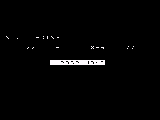 Stop the Express (ZX Spectrum)