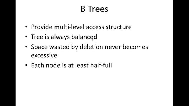 Database Management System – 48 (Multilevel indexes, B Tree and B+ tree) смотреть онлайн