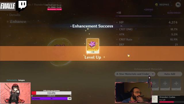 Genshin Impact Streamers Roll Artifacts #197 смотреть онлайн