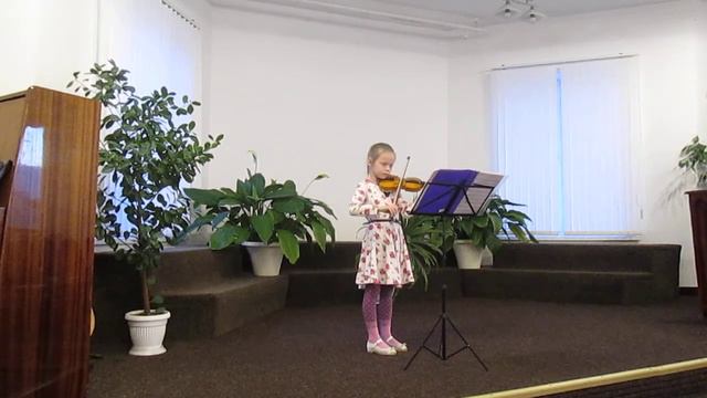 Твердо я верю (Blessed Assurance) Ангелина 6 лет скрипка