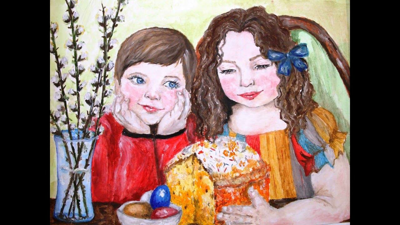Рисунки и поделки лауреатов фестиваля детского творчества "Пасхальный благовест - 2022" смотреть онлайн