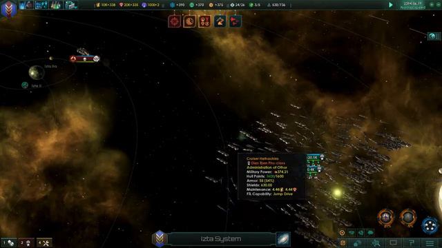 Stellaris: 40k Fleet vs Automated Dreadnought смотреть онлайн