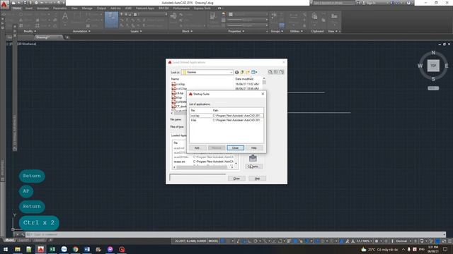 Load Lisp Vào Cad Tự động