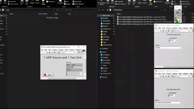 Using a Message Broker with DQMH Actors for High Speed/Throughput Data logging смотреть онлайн