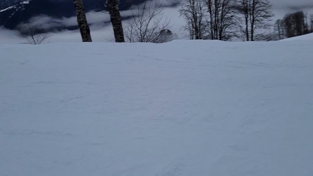 Роза хутор / первый раз на лыжах 01.2024 смотреть онлайн