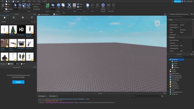 How to make a Fall Damage Script in ROBLOX STUDIO! смотреть онлайн