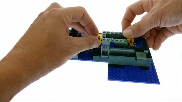 Lego Minecraft 21136 The Ocean Monument - Lego Speed Build Review