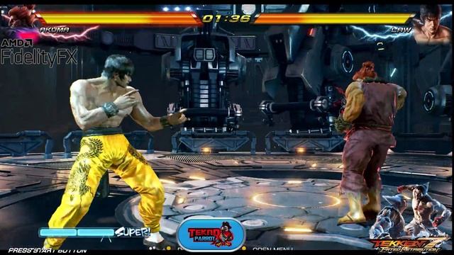 TeknoParrot | Tekken 7 Fated Retribution | 4K + Magpie + FidelityFX | Arcade Game Play смотреть онлайн