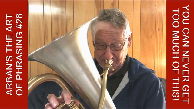 Arban Song #28: "Romance" - Tricky Little Song in Several Ways. Euphonium, Trumpet, Tuba, Baritone смотреть онлайн