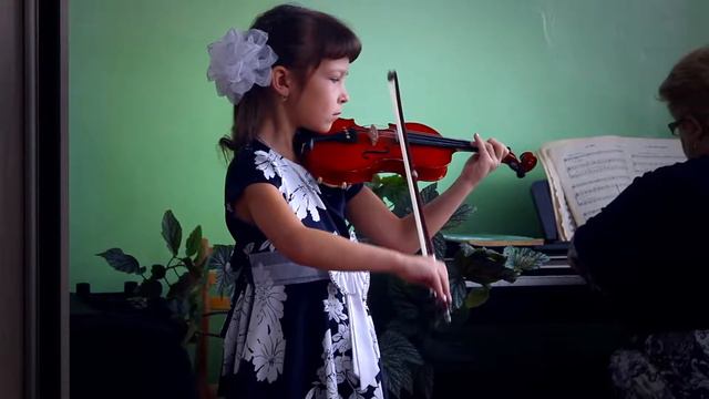 Столбикова Анастасия — Г. Перселл — «Ария», Укр. н.п., ред. П. Чайковского — «Журавель»