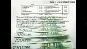 Бухучет для начинающих. Занятие № 6