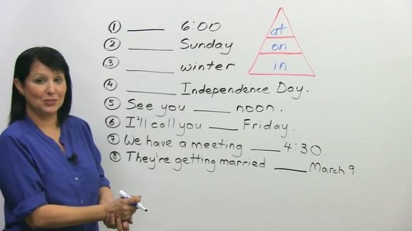 Master AT, ON, IN with the TRIANGLE method
