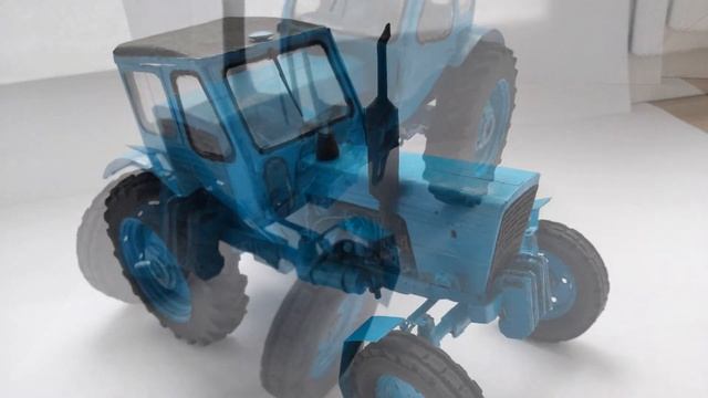 Трактор МТЗ-50 з паперу. Частина 2 смотреть онлайн