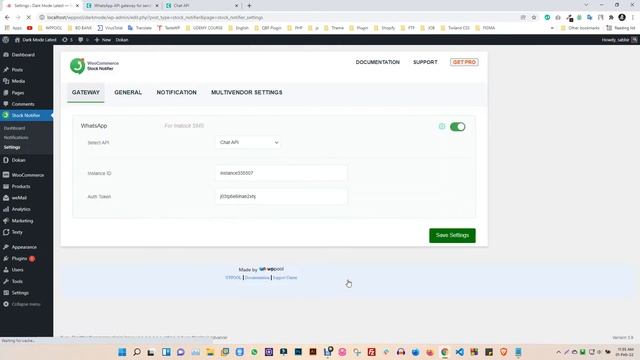 How to activate chat api with WhatsApp Stock Notifier for WooCommerce смотреть онлайн