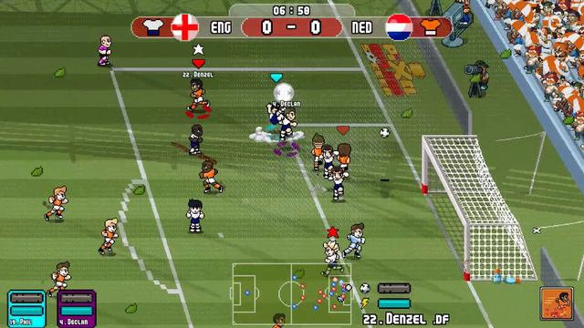 Pixel Cup Soccer - Briliant goal смотреть онлайн
