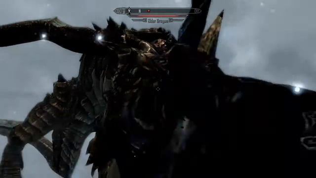 skyrim epic dragon fight смотреть онлайн