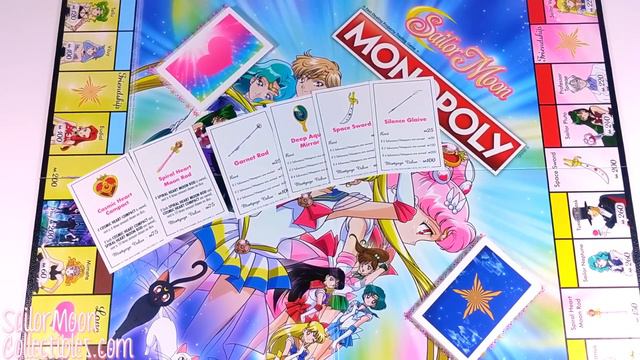 Sailor Moon Monopoly Boardgame Unboxing & Toy Review 2018 смотреть онлайн