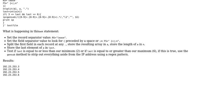HOw to find range of IP address using grep command (4 Solutions!!) смотреть онлайн