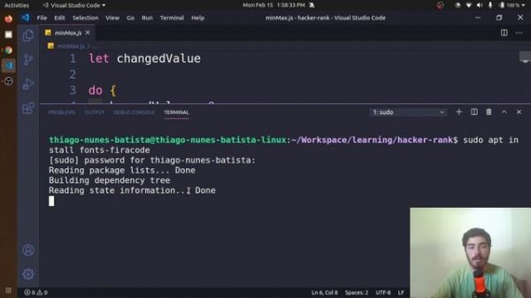 How to Install and Use Fira Code Font — VSCode on Ubuntu