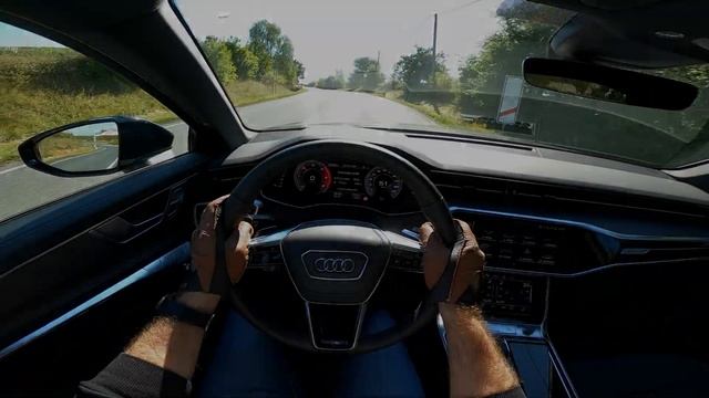2022 Audi S6 Avant | POV test drive смотреть онлайн