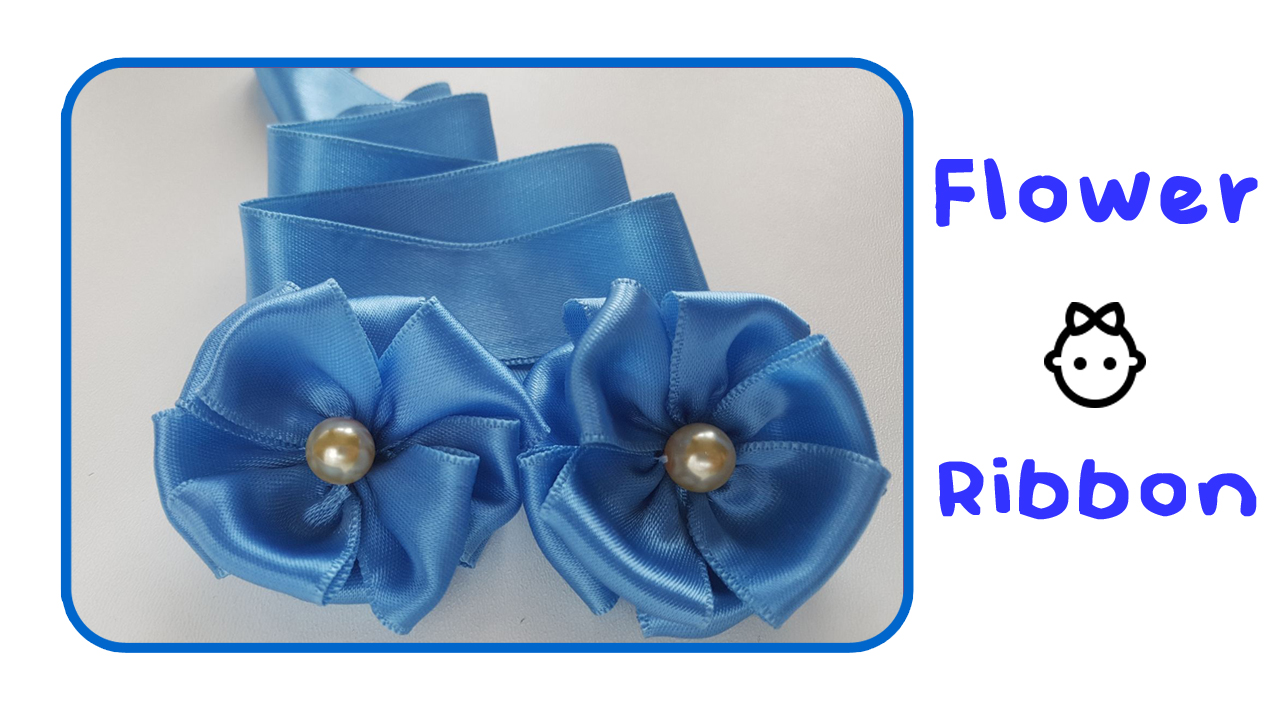 Удивительно простой бант из лент | Аксессуары для волос своими руками| Сделай сам ✔ смотреть онлайн