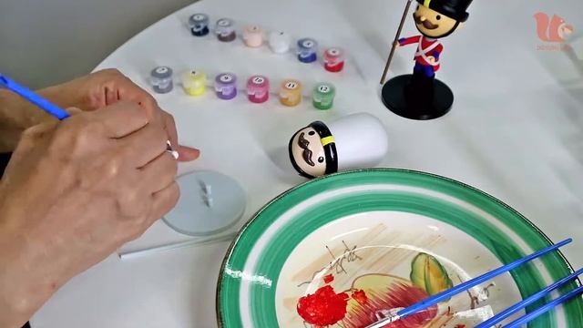 [Dotori Lab ] 01. How to paint DIY Art-toy смотреть онлайн