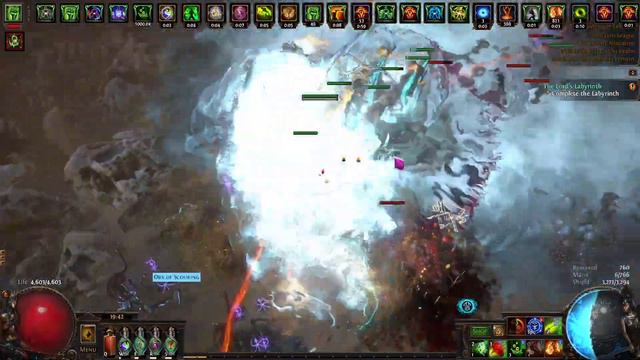 3.20 PoE: SideFX "Cthulhu arrow" Pathfinder Caustic arrow- HH juiced map смотреть онлайн