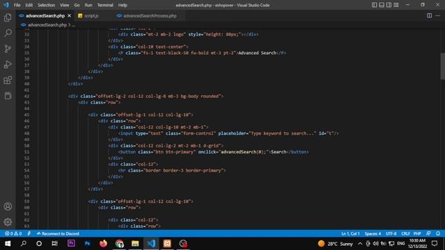E-Commerce Web Application | Part 20 | Program the Advanced Search смотреть онлайн
