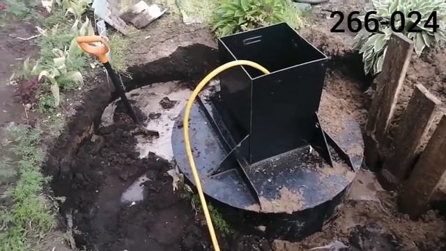 Монтаж Станции биоочистки  Плывун  Опалубка