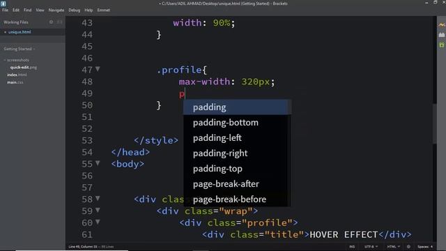 Swipe Light Hover Effect with CSS 3 - CSS 3 Effects смотреть онлайн
