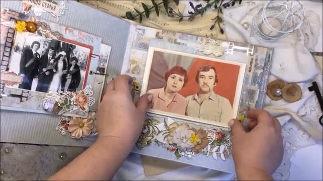 Скрапбукинг. Идея для ретро альбома своими руками / CraftPaper СССР/ Наталья Стрелец смотреть онлайн