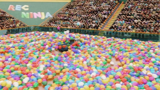 Drift in the balloons - Blender animation - physics simulation - RBC addon - Population - Geoscatte смотреть онлайн