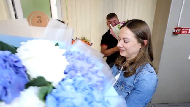 Очень красивая выписка малыша Александра из роддома номер 3 2023 год смотреть онлайн