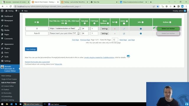 Aiomatic: How To Create AI Generated Articles From RSS Feeds And Add BackLinks To The Source смотреть онлайн