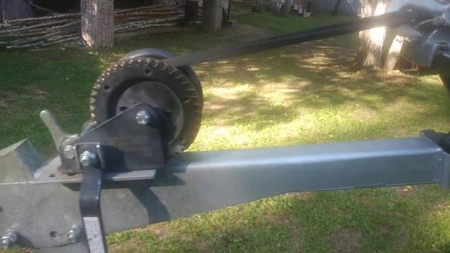 Прицеп для лодки, доработка. смотреть онлайн