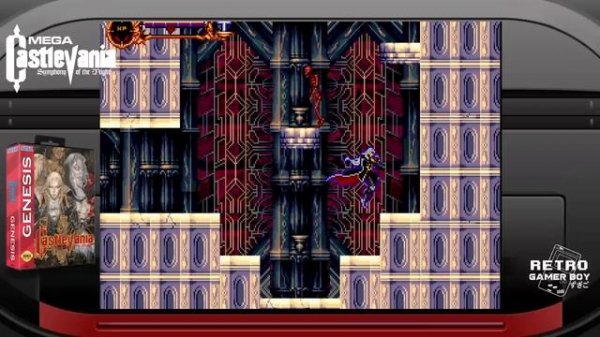 Castlevania Symphony of the Night on Sega Genesis & Mega Drive