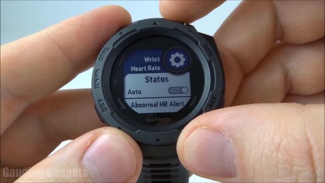 Turn On / Off Heart Rate Monitor - Garmin Instinct Tutorial смотреть онлайн