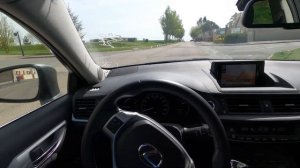 LEXUS CT 200H 2012 - POV TEST DRIVE