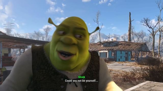 Shrek in Fallout 4 смотреть онлайн
