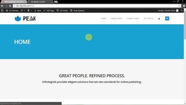 Header Menu Options - Visualmodo WordPress Themes смотреть онлайн