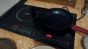 Знакомство с техникой Kitfort. Приготовление на индукционной плите KT-104 #kitfort #китфорт