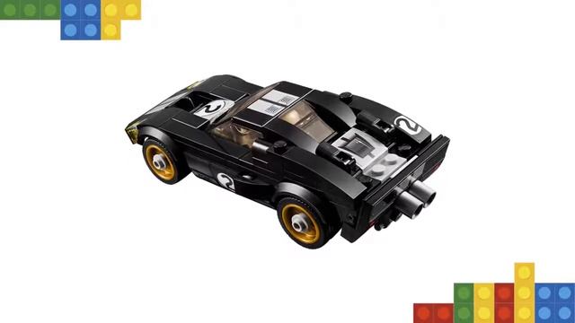 LEGO 2016 Ford GT 1966 Ford GT40 75881: Review смотреть онлайн