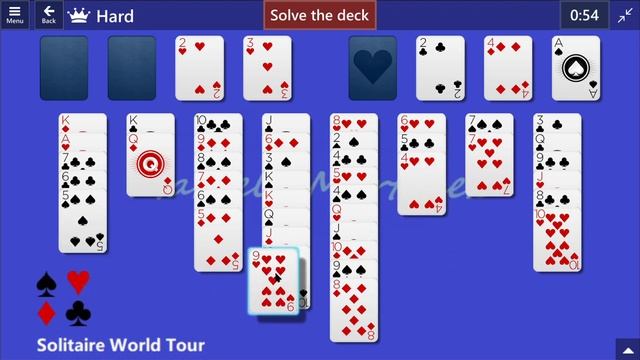 Solitaire World Tour Game #16 | April 18, 2023 Event | FreeCell Hard смотреть онлайн