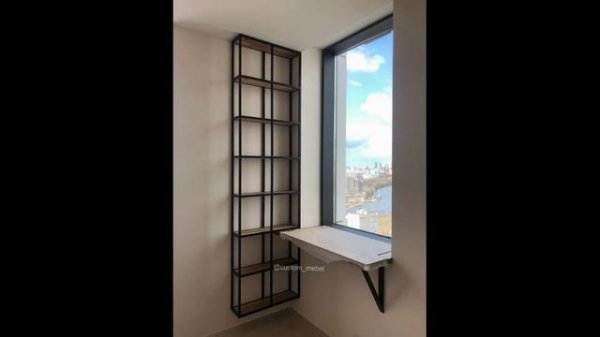 Стеллаж в стиле Лофт от Custom Mebel / loft-style shelving