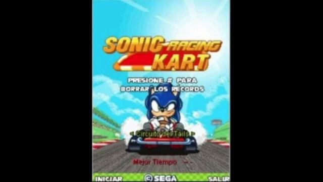 Sonic Racing Kart Java music ost - Largada 2 смотреть онлайн