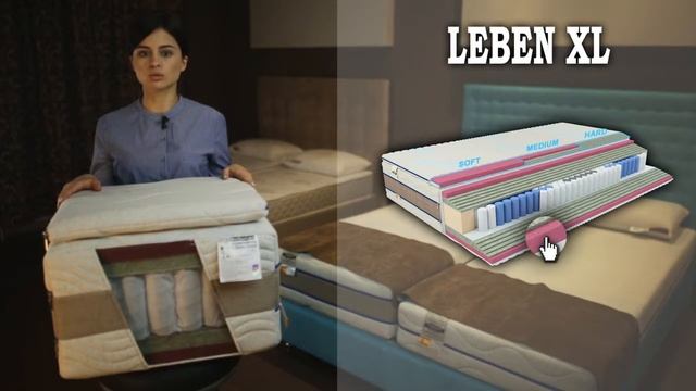 Ортопедический матрас Honnemed Leben XL(Характеристики)