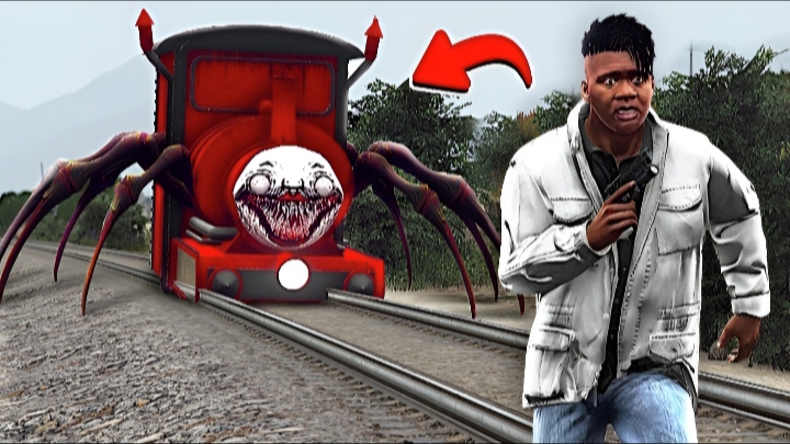 ЧУ ЧУ ЧАРЛЬЗ ОХОТИТСЯ НА МЕНЯ в ГТА 5! Train Choo Choo Charles и ОБЗОР МОДА в GTA ВИДЕО