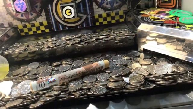 💰💰 WINS ON THE COIN PUSHER - Coin pusher Hack. Win bills and notes from the pusher 2p, quarter смотреть онлайн